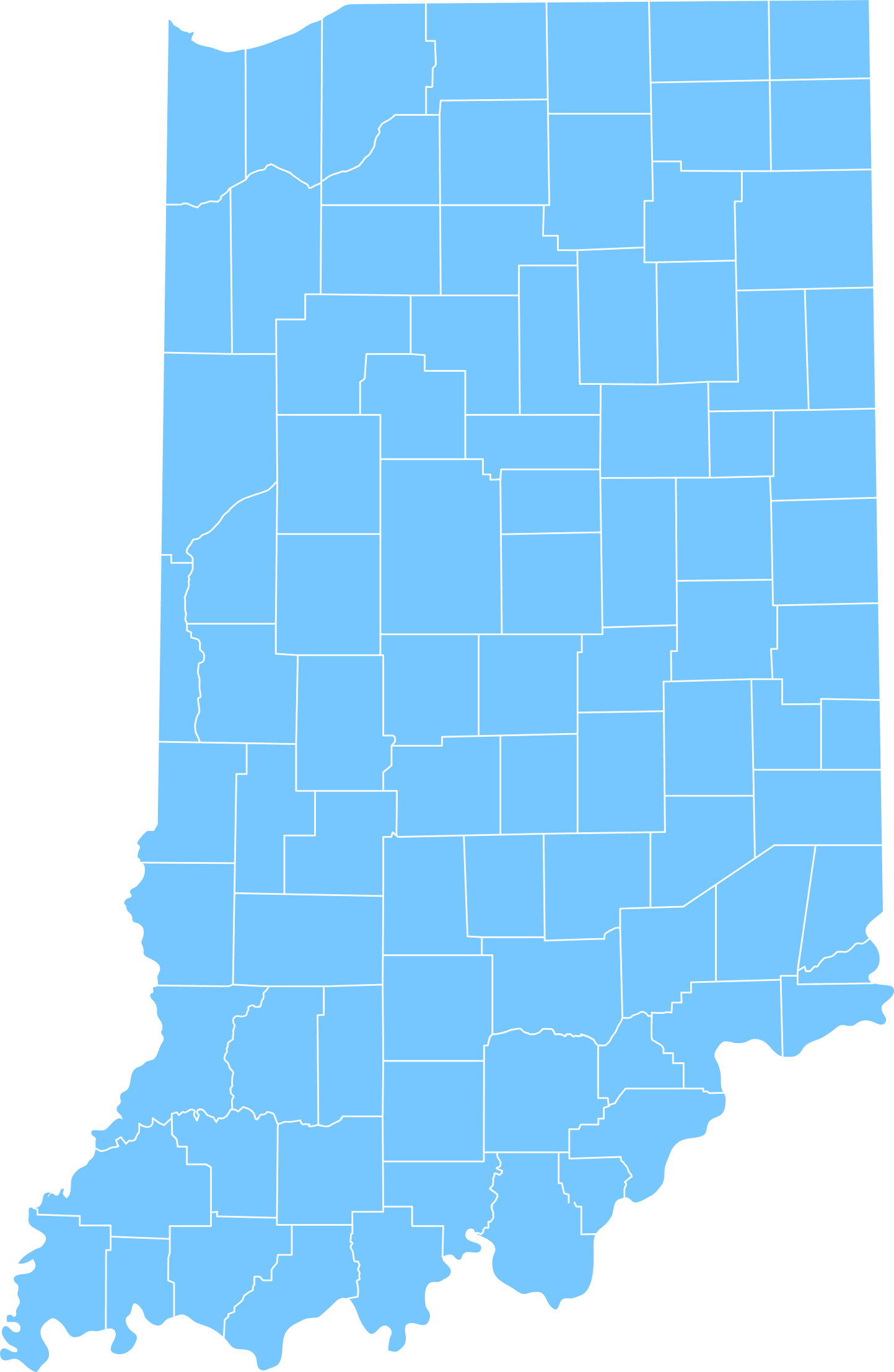 Indiana-map